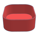 box rectangular round